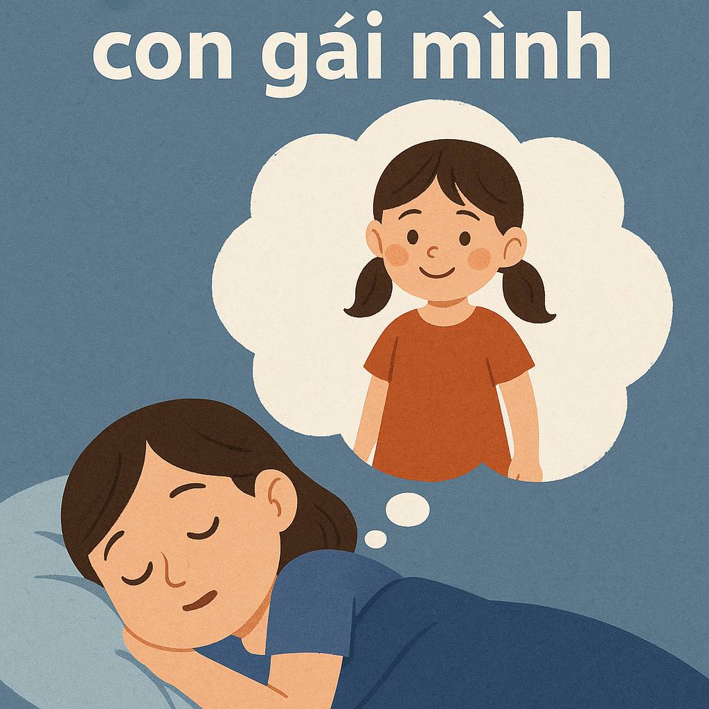 Mơ thấy con gái mình là điềm gì? Đánh số mấy