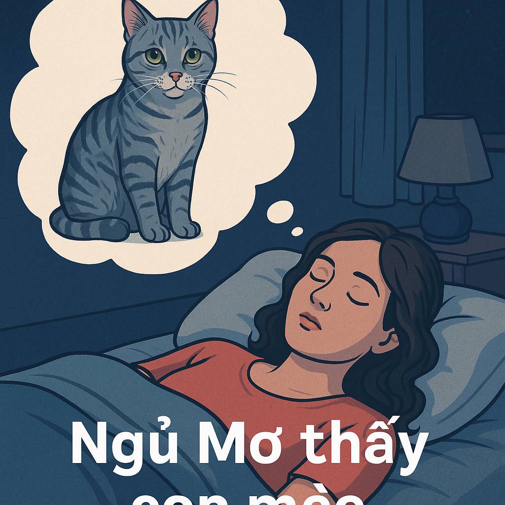 Mơ thấy con mèo là điềm gì? Đánh số mấy