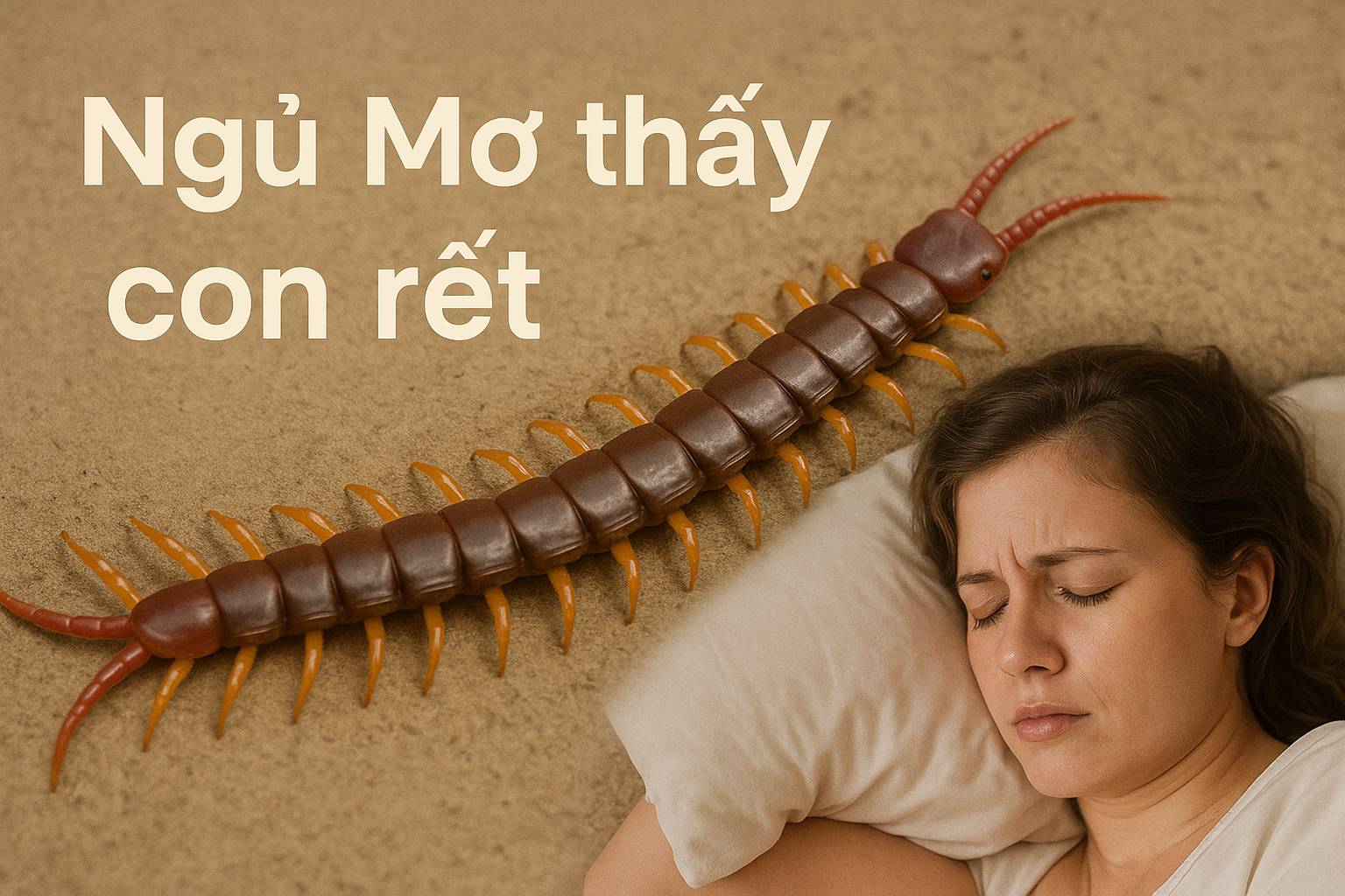 Mơ thấy con rết là điềm gì? Đánh số mấy?