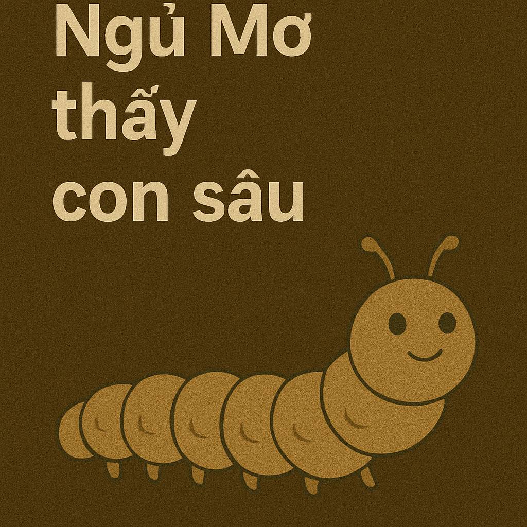 Mơ thấy con sâu là điềm gì? Đánh số mấy?