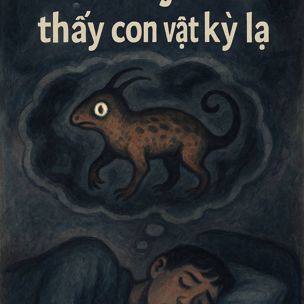 Mơ thấy con vật kỳ lạ là điềm gì? Đánh số mấy