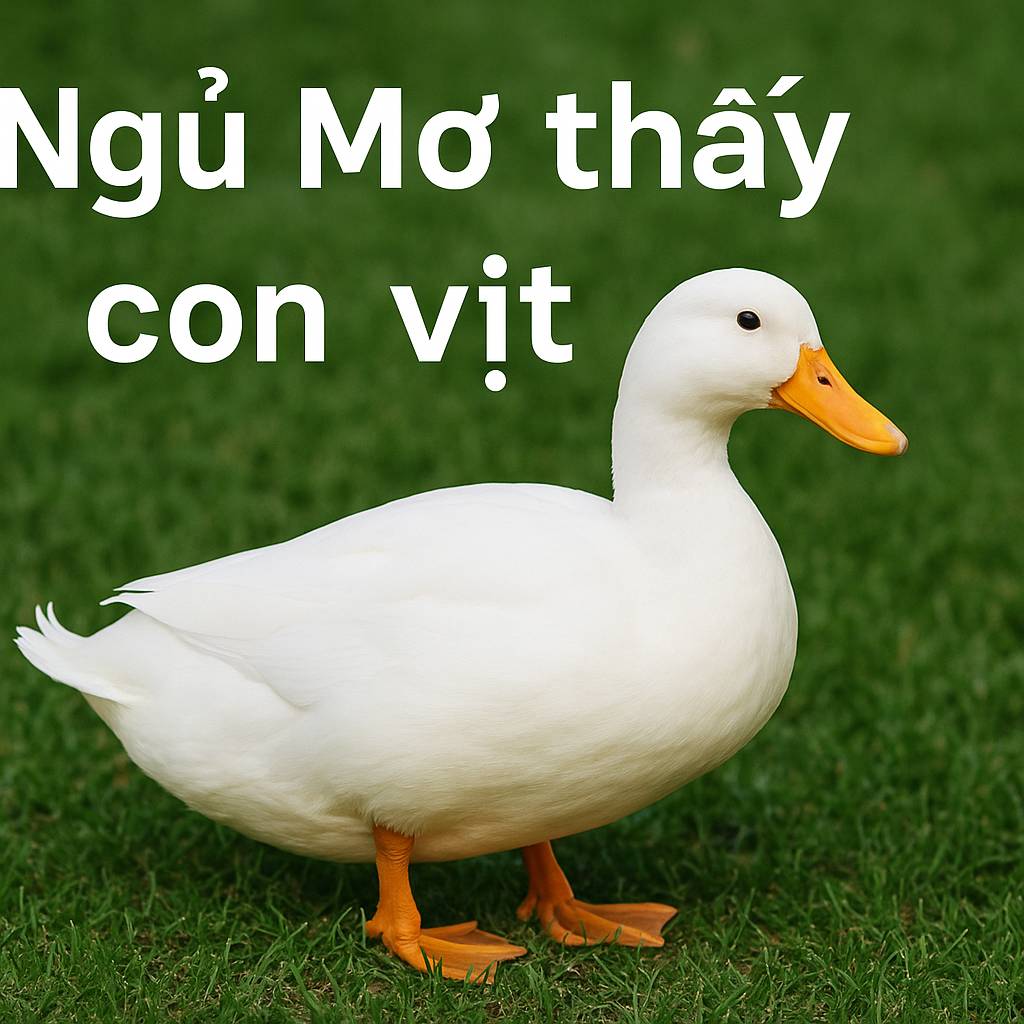 Mơ thấy con vịt là điềm gì? Đánh số mấy?