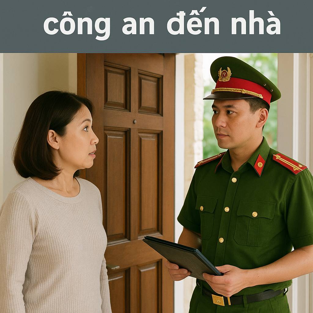 Mơ thấy công an đến nhà là điềm gì? Đánh số mấy?