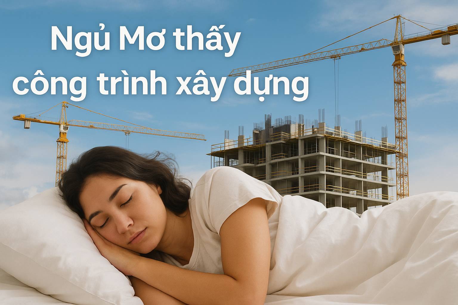 Mơ thấy công trình xây dựng là điềm gì? Đánh số mấy