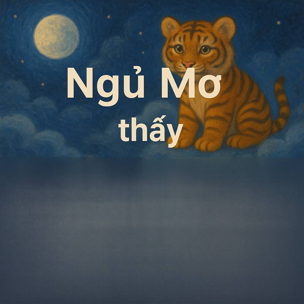 Mơ thấy cọp con là điềm gì? Đánh số mấy