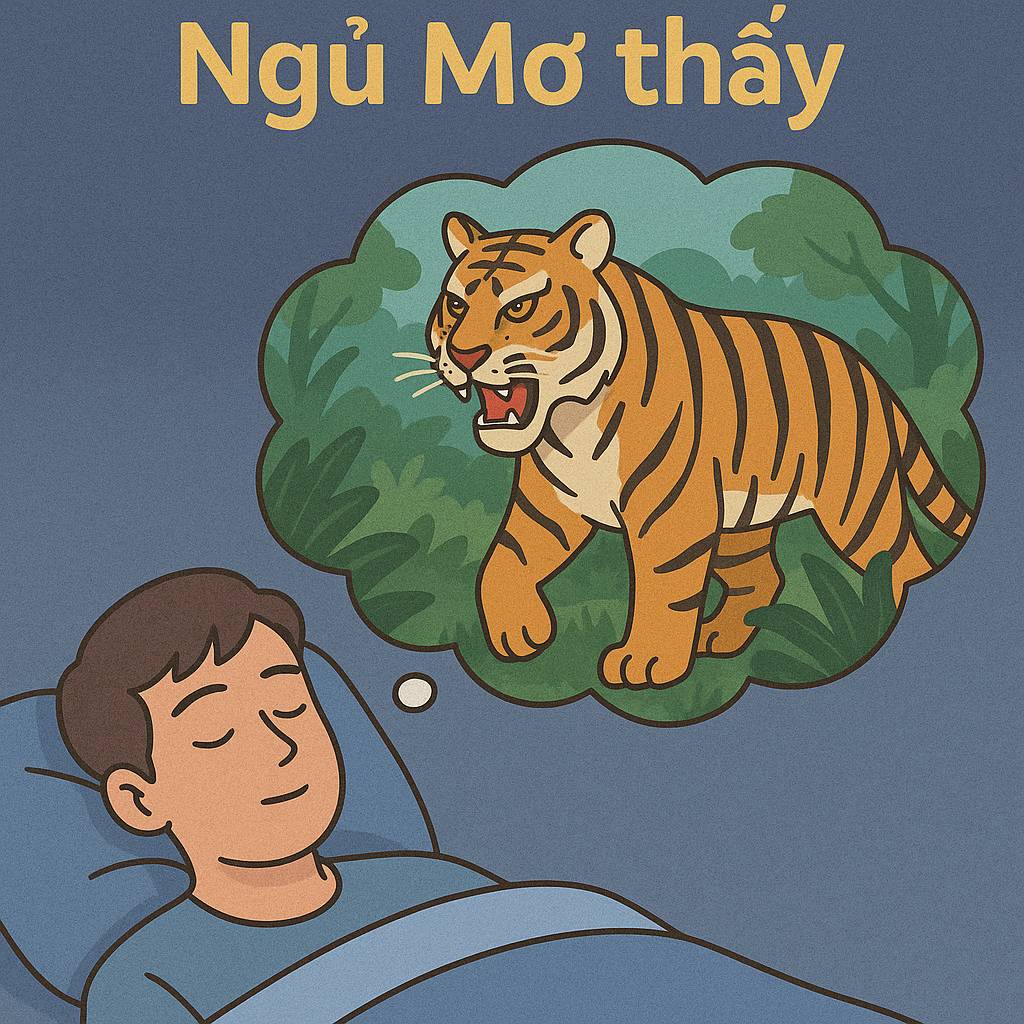 Mơ thấy cọp là điềm gì? Đánh số mấy
