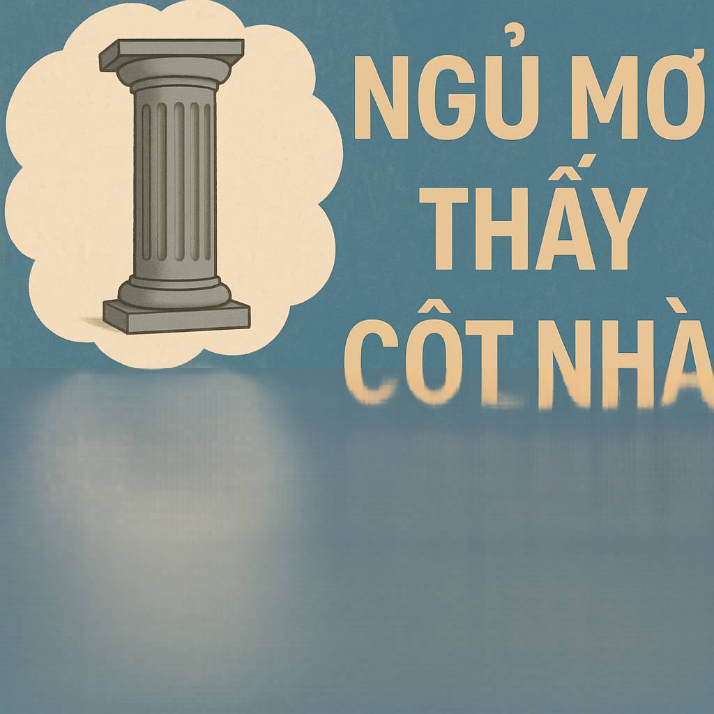 Mơ thấy cột nhà là điềm gì? Đánh số mấy