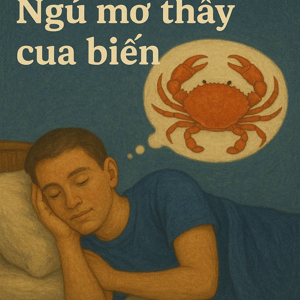 Mơ thấy cua biển là điềm gì? Đánh số mấy?