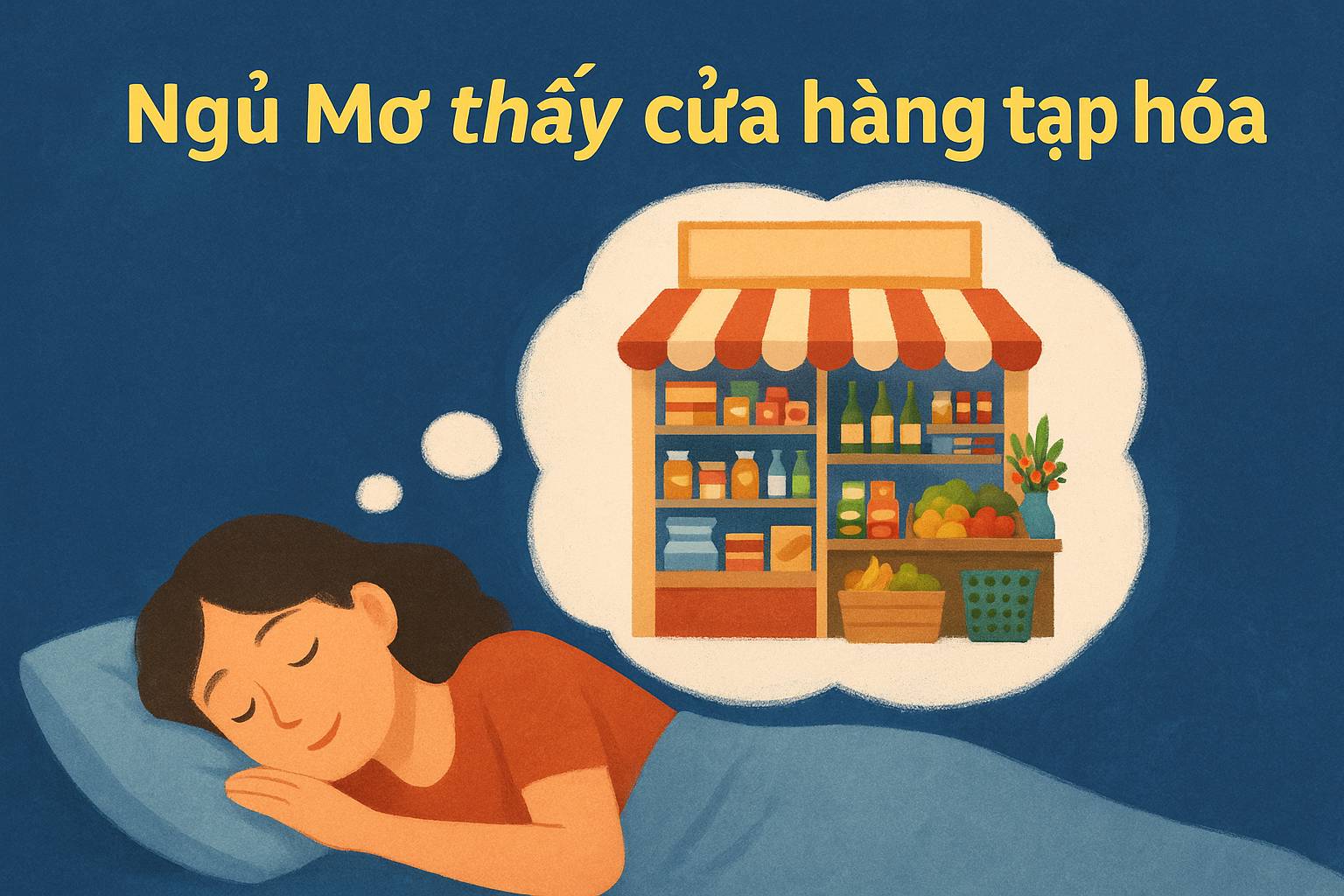 Mơ thấy cửa hàng tạp hóa là điềm gì? Đánh số mấy