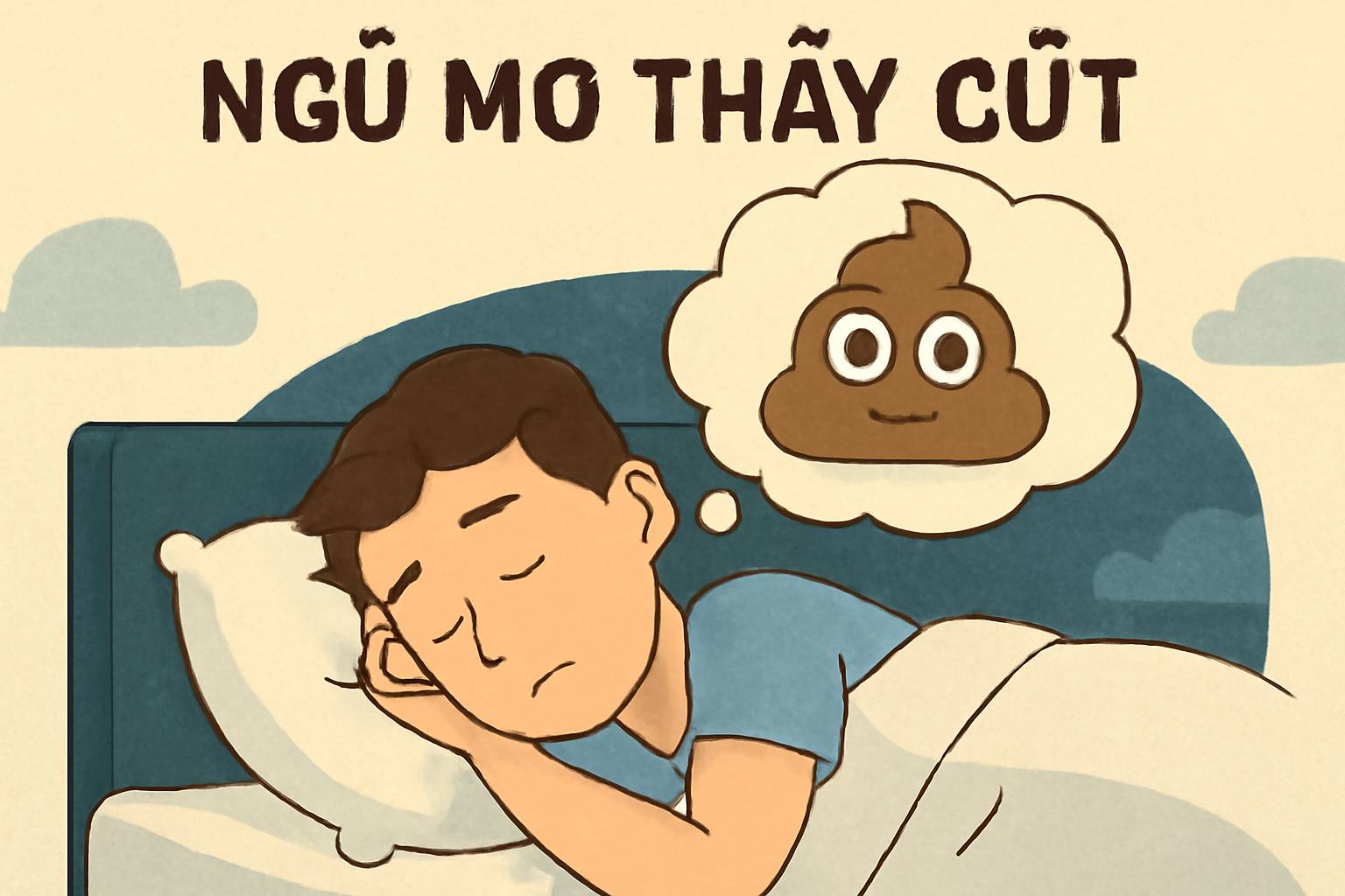 Mơ thấy cứt là điềm gì? Đánh số mấy dễ trúng?