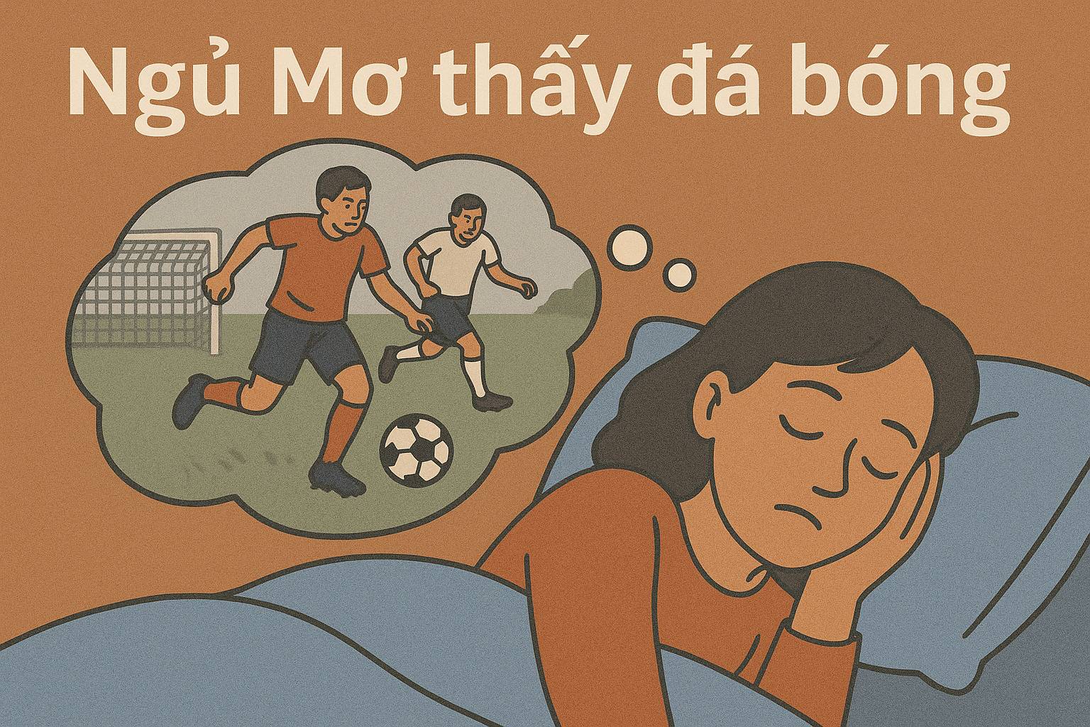 Mơ thấy đá bóng là điềm gì? Đánh số mấy