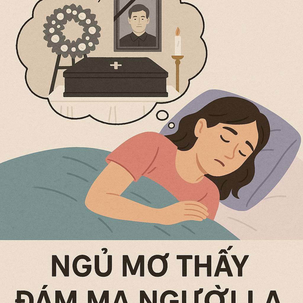 Mơ thấy đám ma người lạ là điềm gì? Đánh số mấy