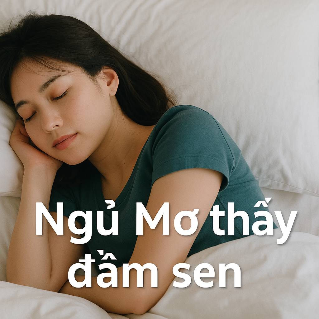 Mơ thấy đầm sen là điềm gì? Đánh số mấy?