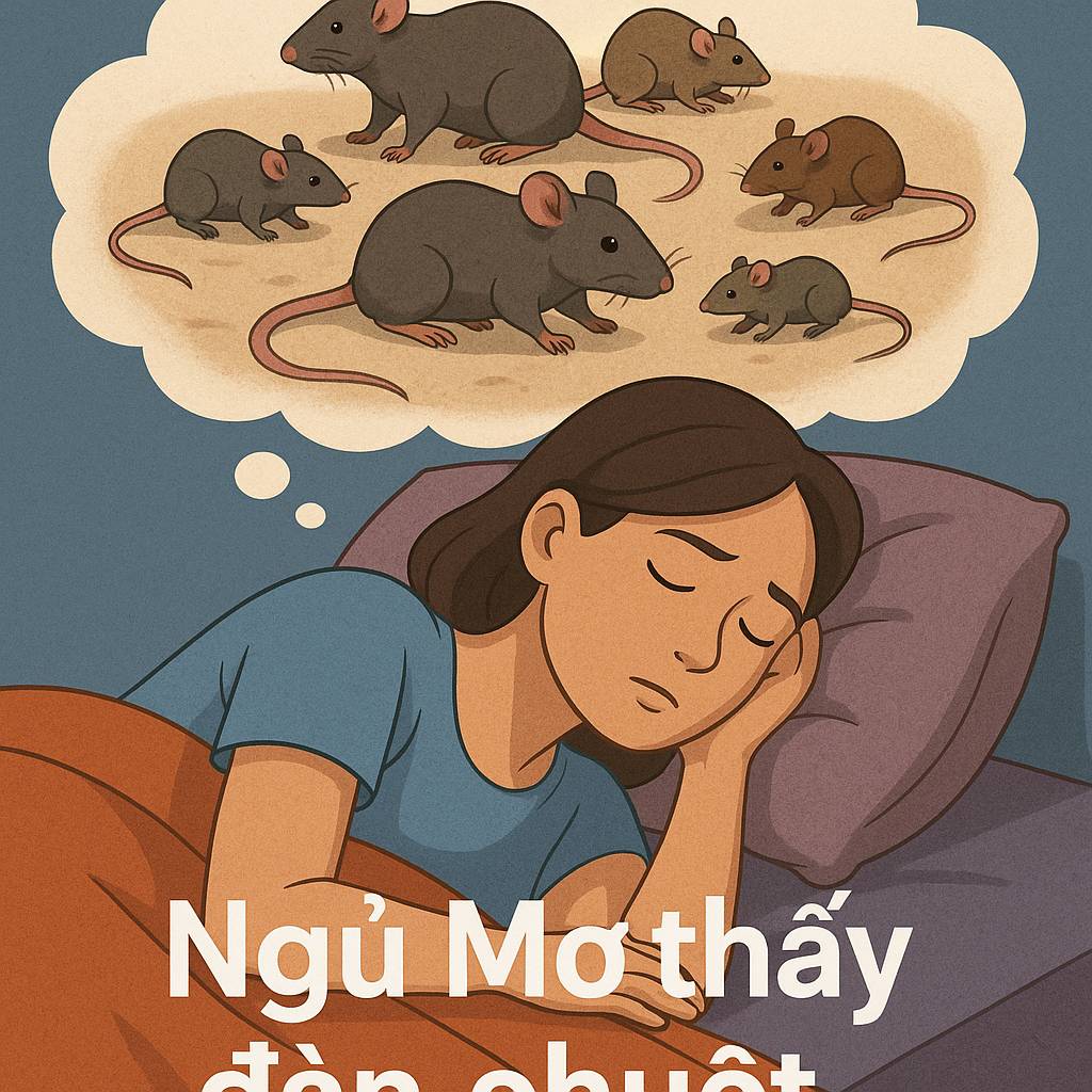 Mơ thấy đàn chuột là điềm gì? Đánh số mấy?