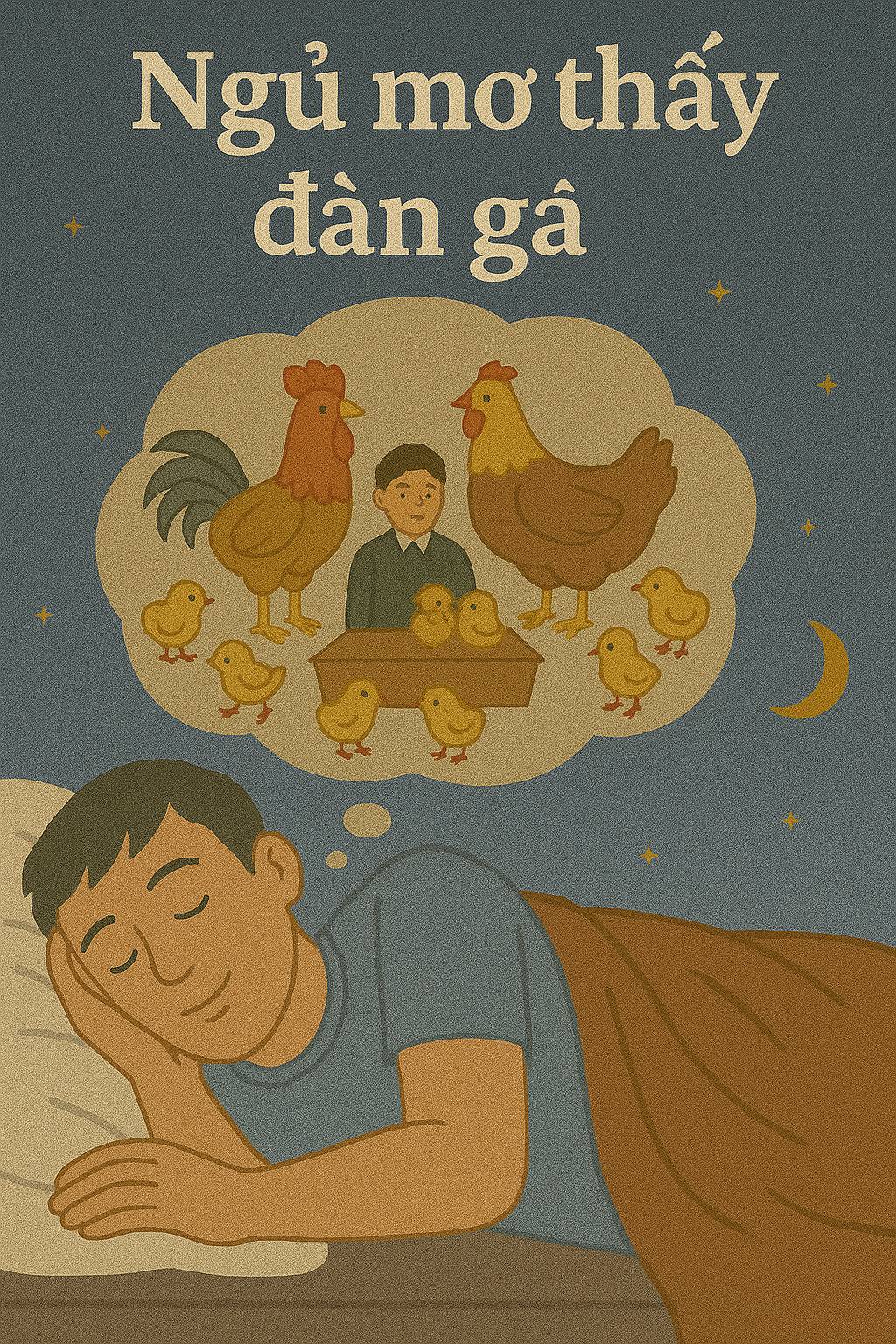 Mơ thấy đàn gà là điềm gì? Đánh số mấy?