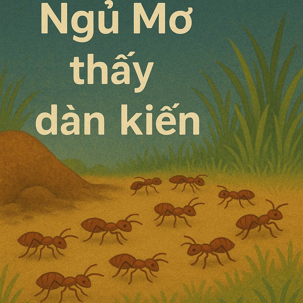 Mơ thấy đàn kiến là điềm gì? Đánh số mấy