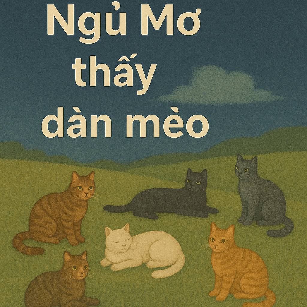 Mơ thấy đàn mèo là điềm gì? Đánh số mấy?