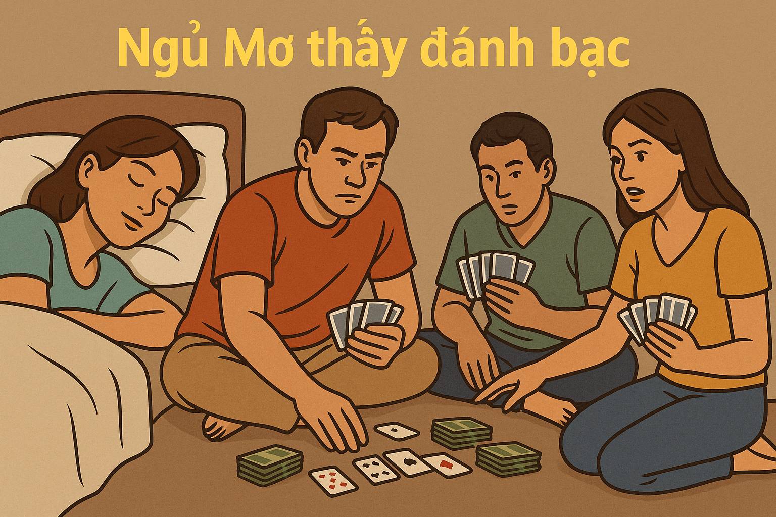 Mơ thấy đánh bạc là điềm gì? Đánh số mấy