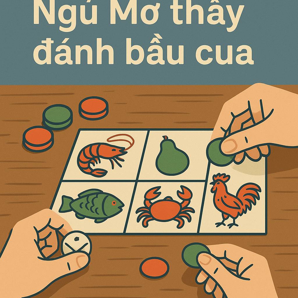 Mơ thấy đánh bầu cua là điềm gì? Đánh số mấy