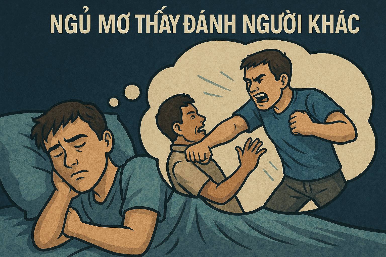 Mơ thấy đánh người khác là điềm gì? Đánh số mấy