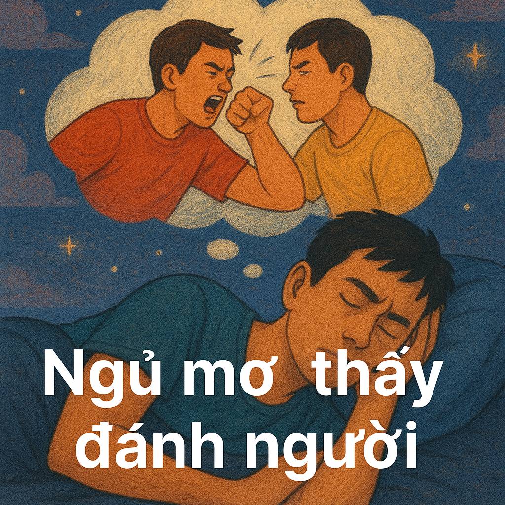 Mơ thấy đánh người là điềm gì? Đánh số mấy?