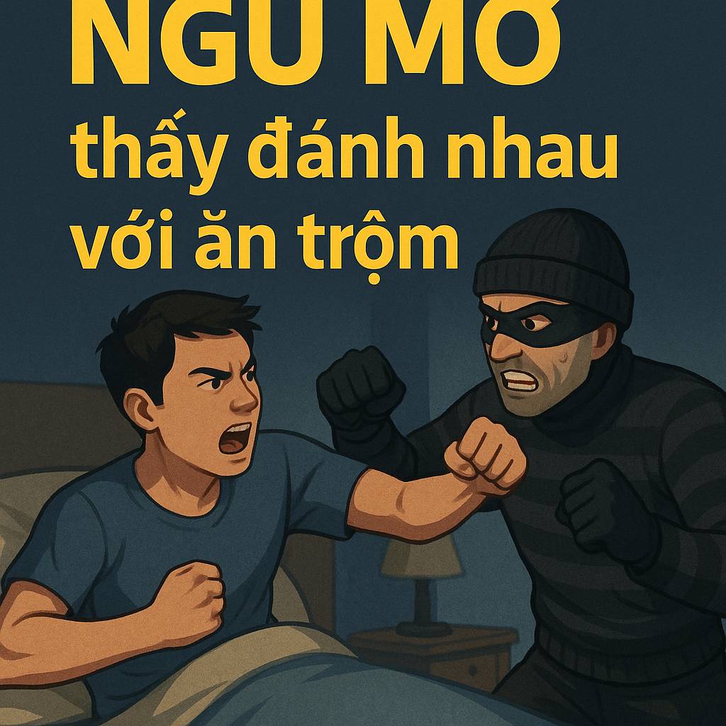 Mơ thấy đánh nhau với ăn trộm là điềm gì? Đánh số mấy?