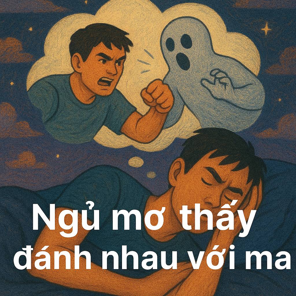 Mơ thấy đánh nhau với ma là điềm gì? Đánh số mấy?