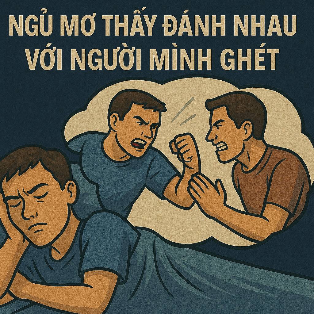 Mơ thấy đánh nhau với người mình ghét là điềm gì? Đánh số mấy?