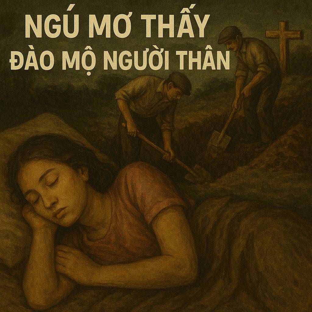 Mơ thấy đào mộ người thân là điềm gì? Đánh số mấy