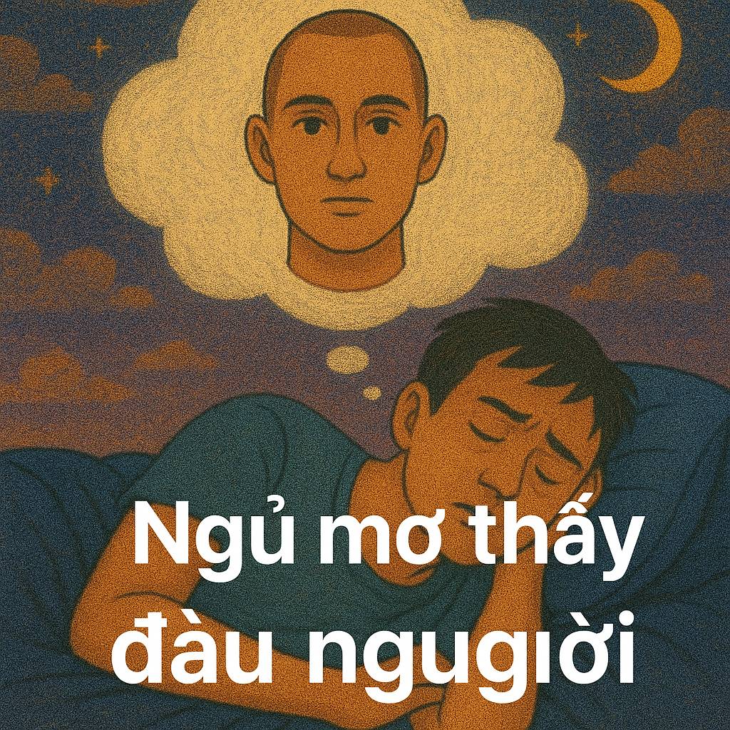 Mơ thấy đầu người là điềm gì? Đánh số mấy?