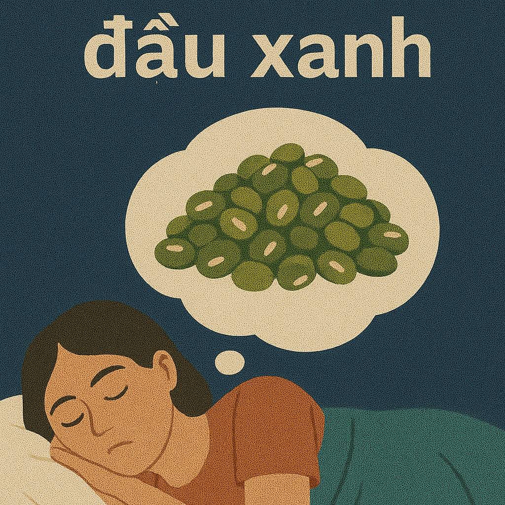 Mơ thấy đậu xanh là điềm gì? Đánh số mấy