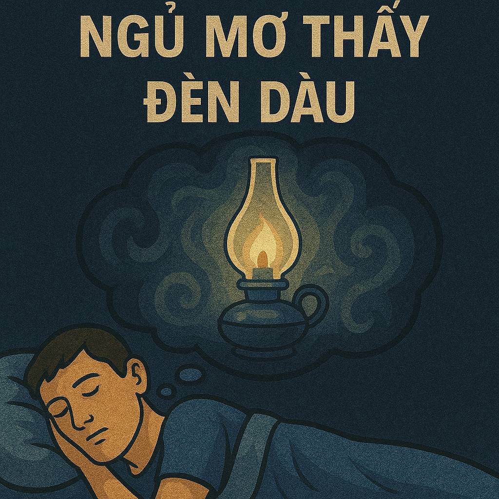 Mơ thấy đèn dầu là điềm gì? Đánh số mấy