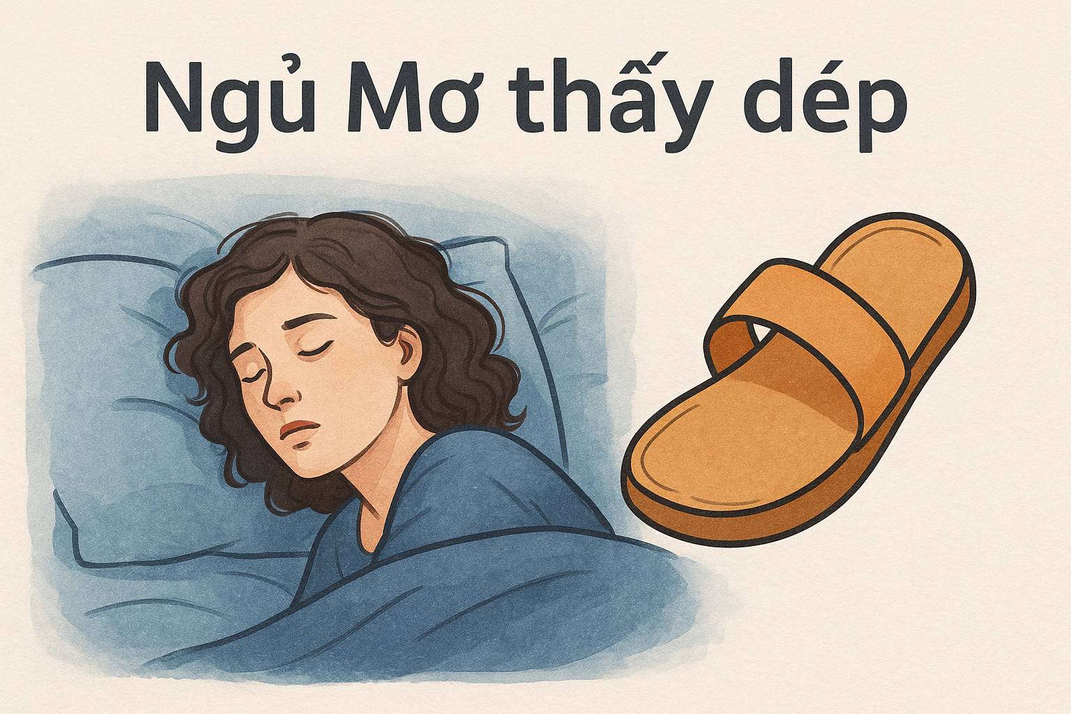 Mơ thấy dép là điềm gì? Đánh số mấy dễ trúng 2025