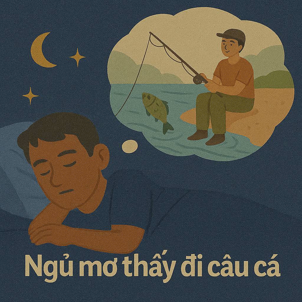 Mơ thấy đi câu cá là điềm gì? Đánh số mấy