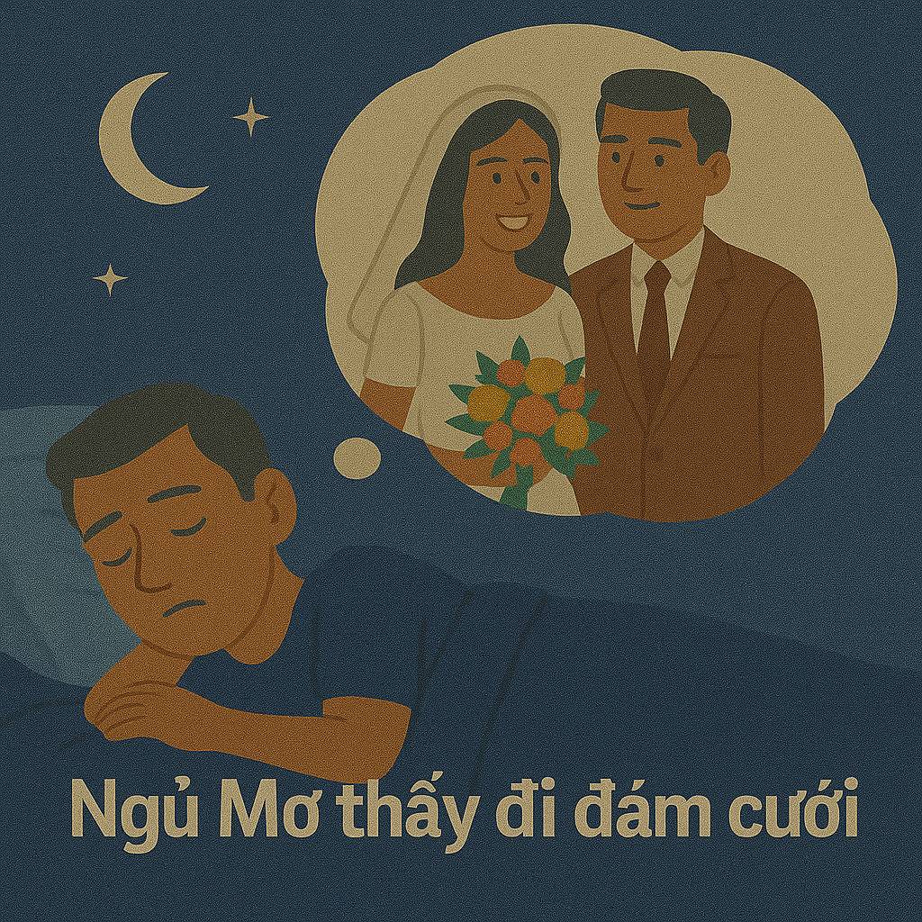 Mơ thấy đi đám cưới là điềm gì? Đánh số mấy