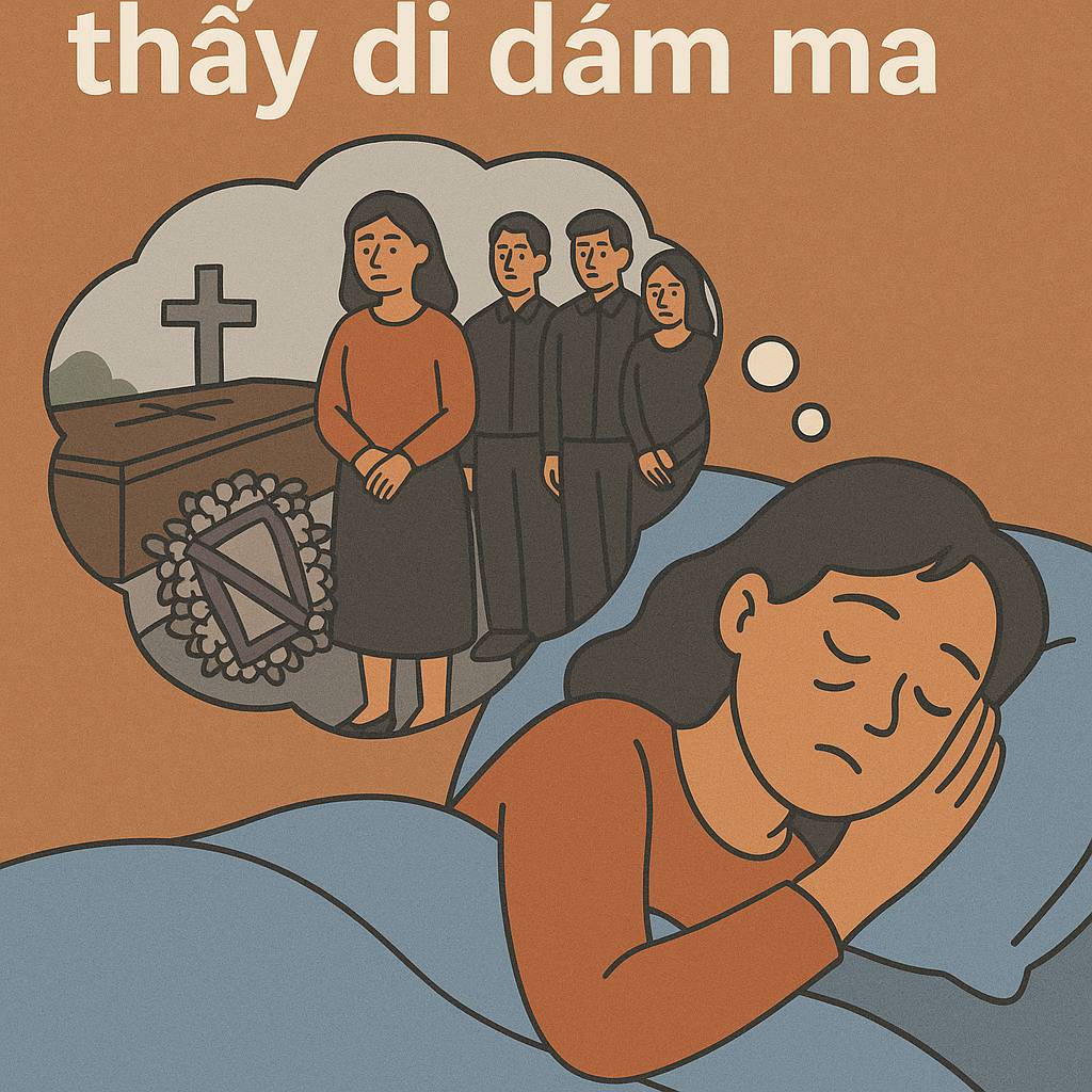 Mơ thấy đi đám ma là điềm gì? Đánh số mấy