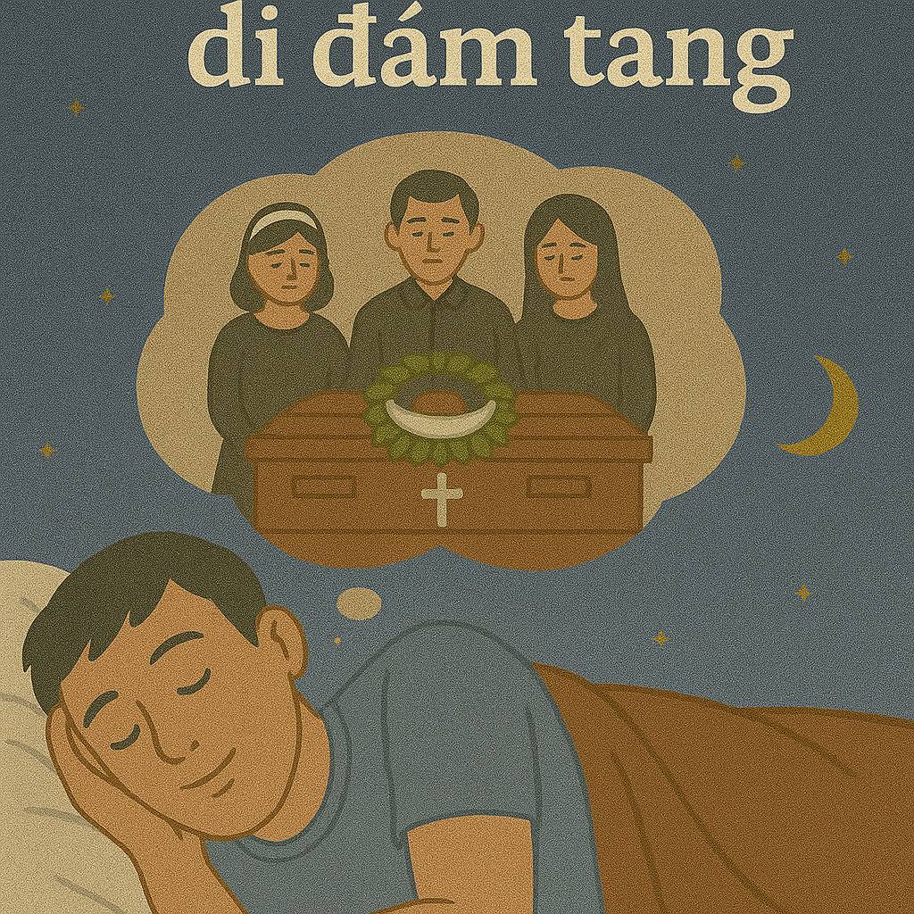 Mơ thấy đi đám tang là điềm gì? Đánh số mấy?