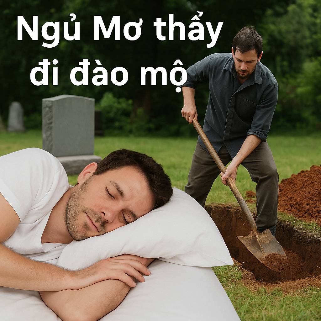 Mơ thấy đào mộ là điềm gì? Đánh số mấy?
