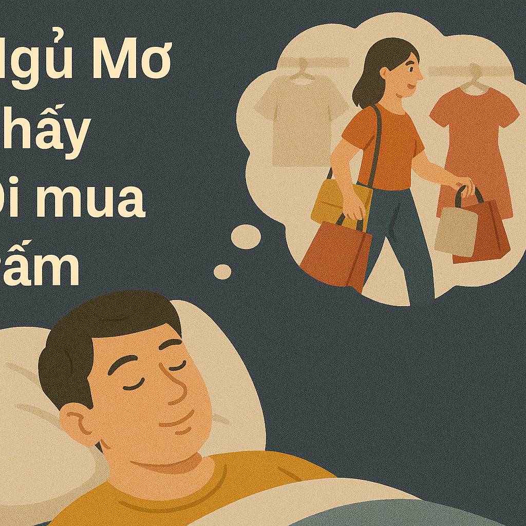 Mơ thấy đi mua sắm là điềm gì? Đánh số mấy