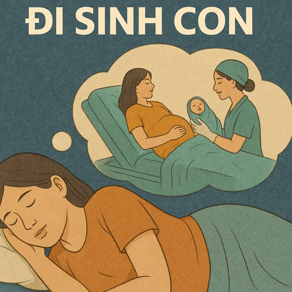 Mơ thấy đi sinh con là điềm gì? Đánh số mấy