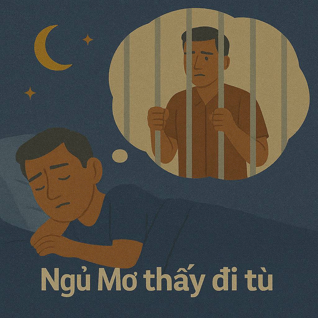 Mơ thấy đi tù là điềm gì? Đánh số mấy