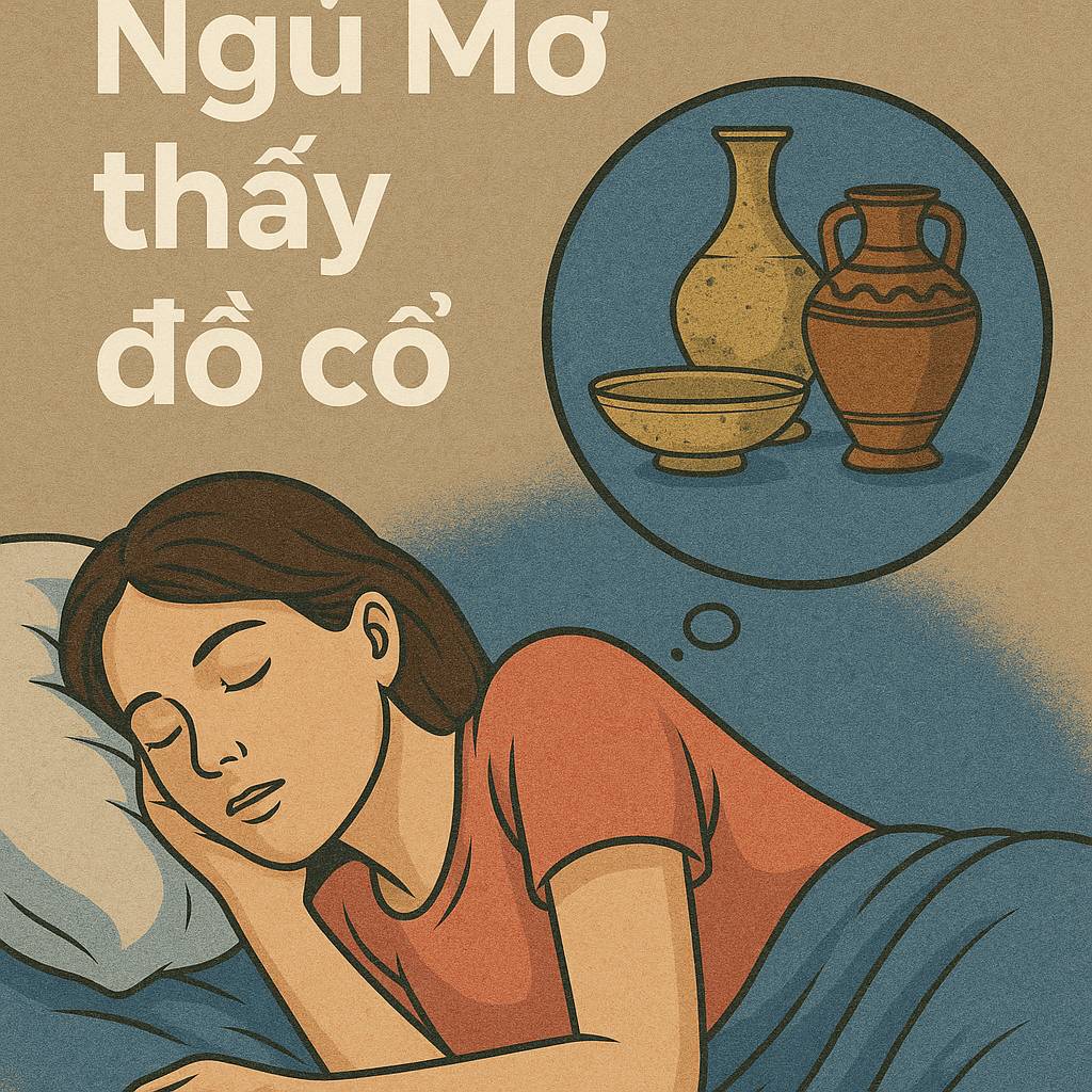 Mơ thấy đồ cổ là điềm gì? Đánh số mấy