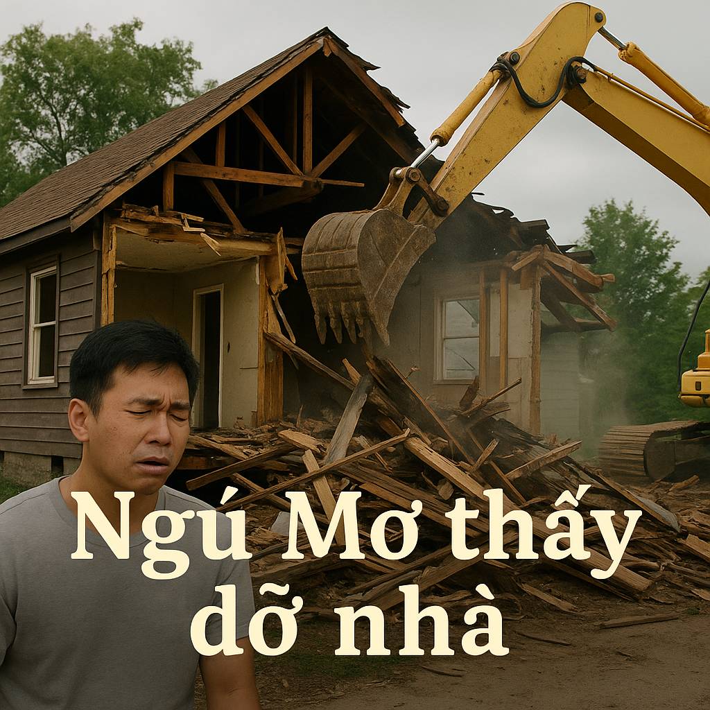 Mơ thấy dỡ nhà là điềm gì? Đánh số mấy