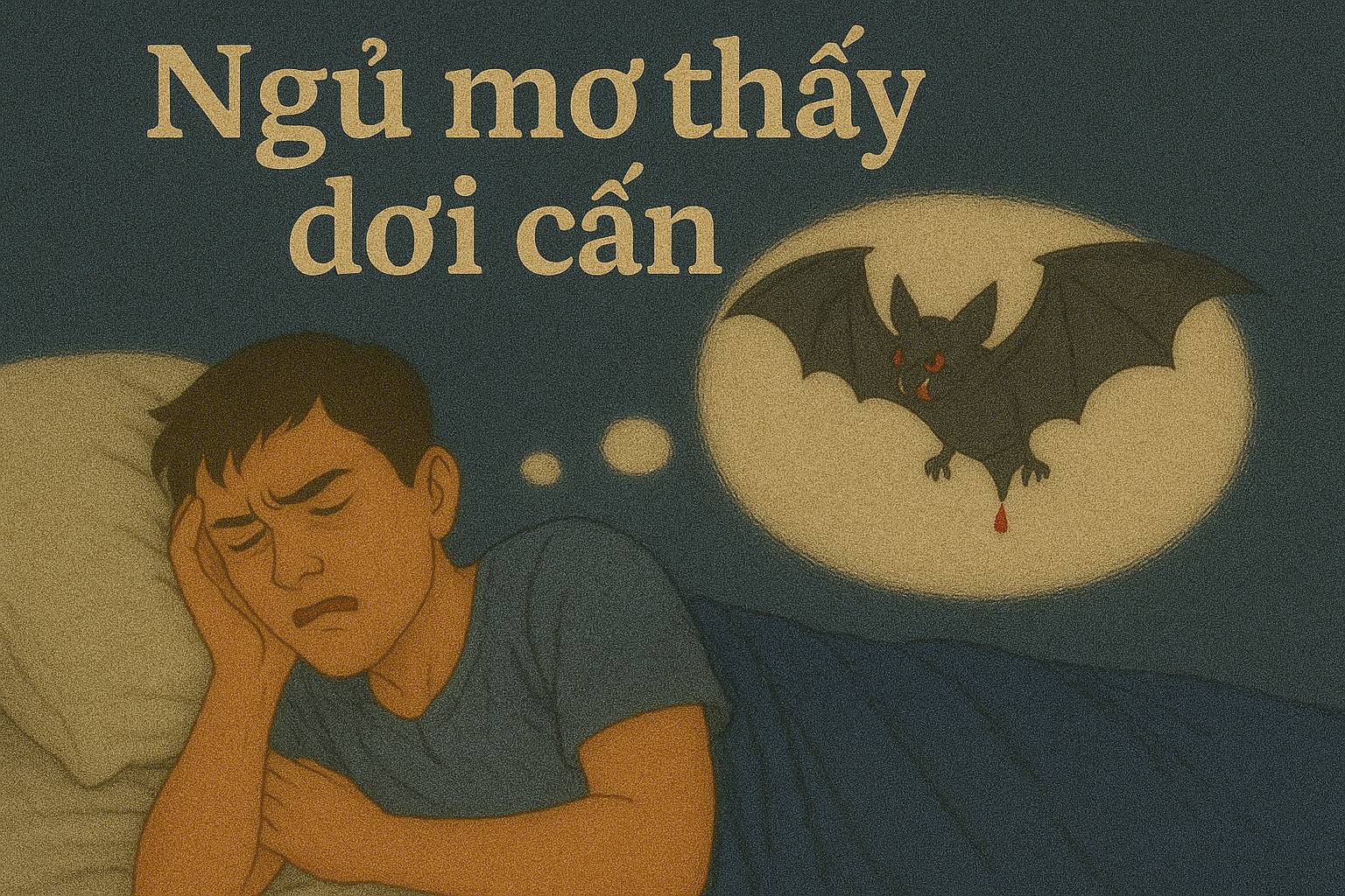 Mơ thấy dơi cắn là điềm gì? Đánh số mấy