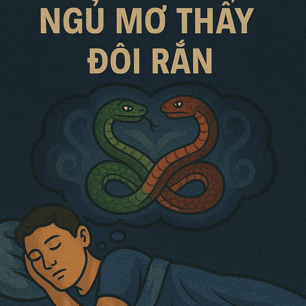 Mơ thấy đôi rắn là điềm gì? Đánh số mấy?