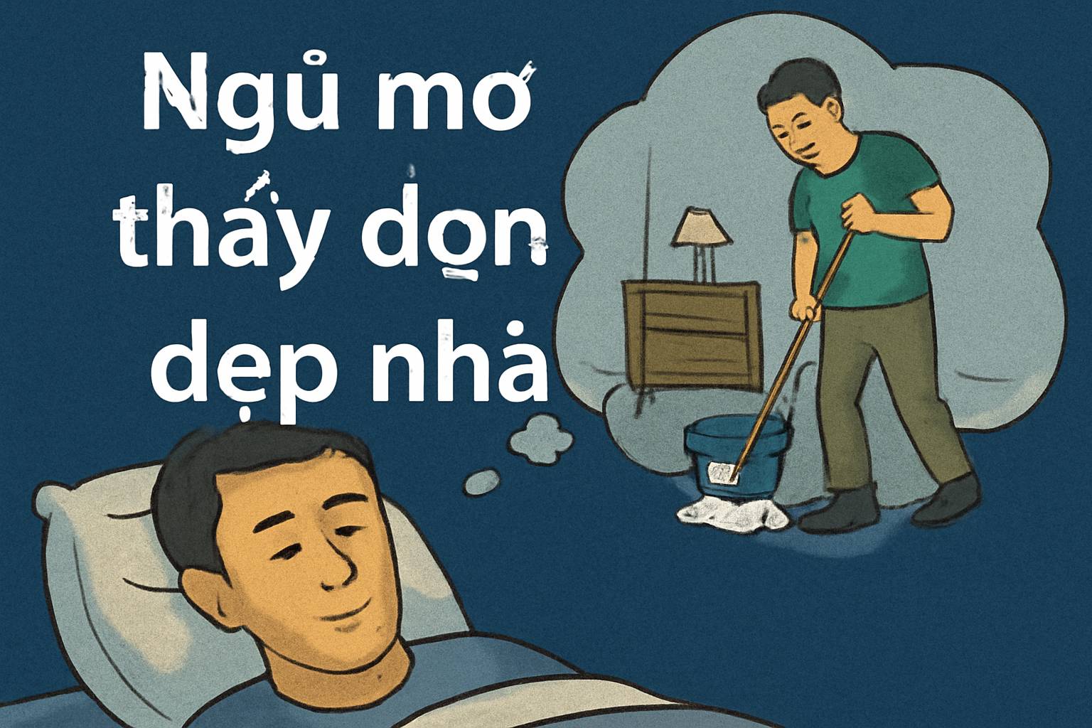 Mơ thấy dọn dẹp nhà là điềm gì? Đánh số mấy