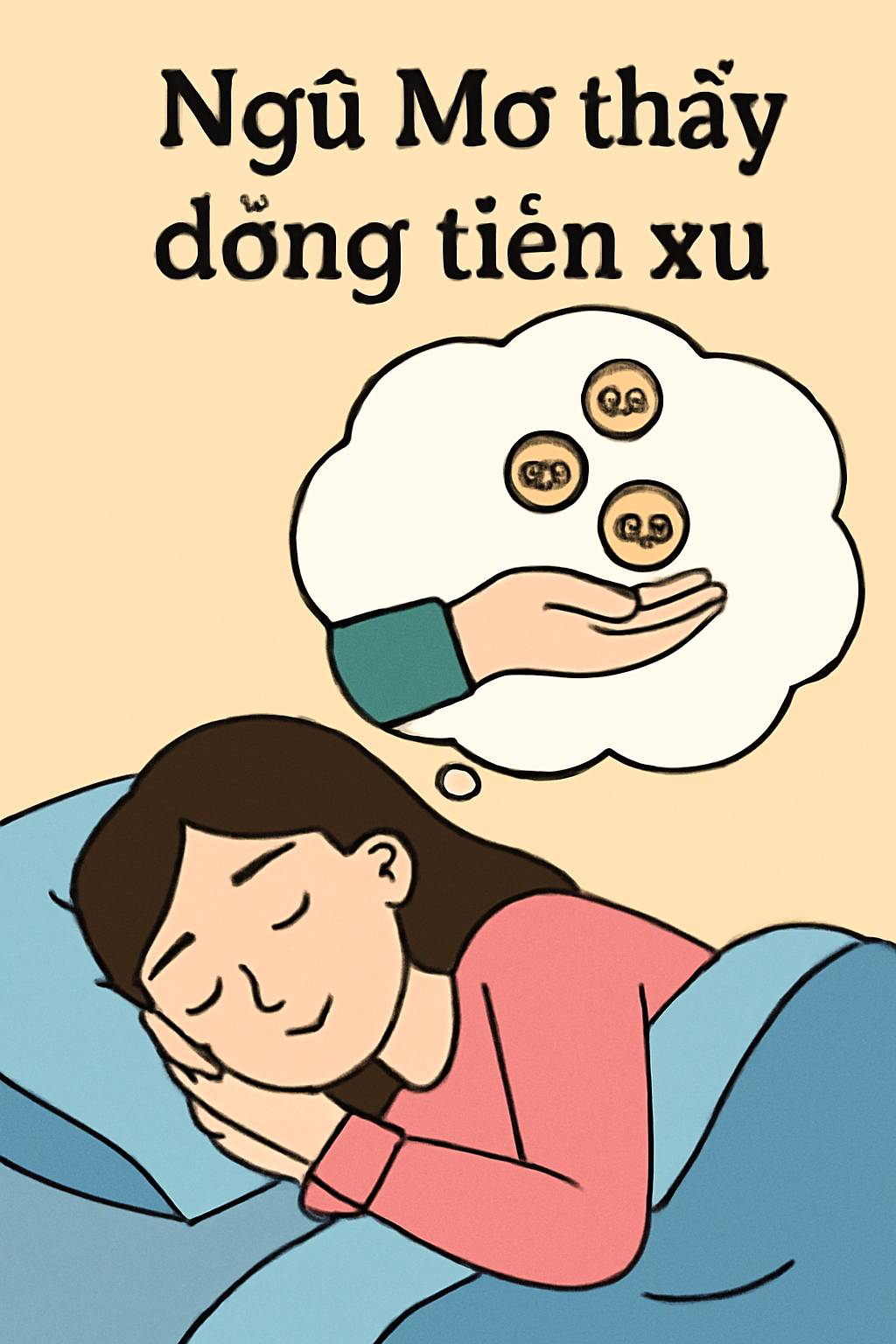 Mơ thấy đồng tiền xu là điềm gì? Đánh số mấy