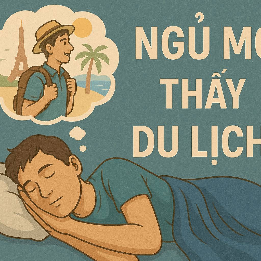Mơ thấy đi du lịch là điềm gì? Đánh số mấy
