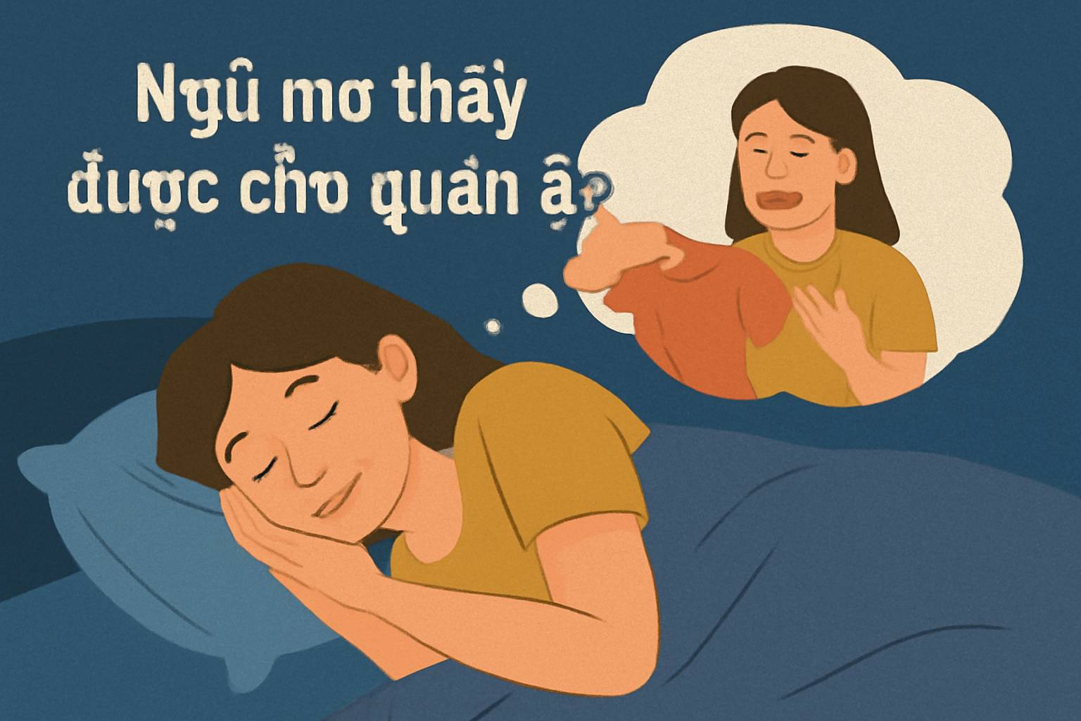 Mơ thấy được cho quần áo là điềm gì? Đánh số mấy