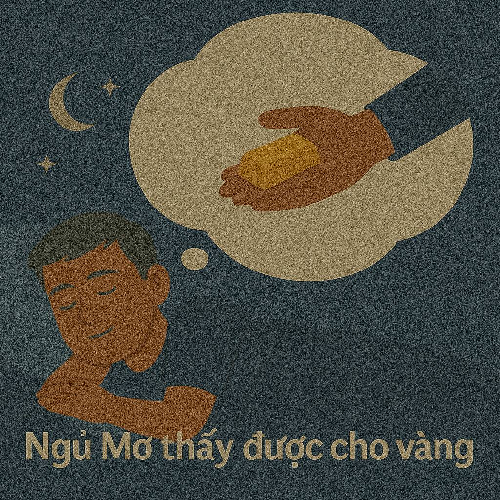 Mơ thấy được cho vàng là điềm gì? Đánh số mấy